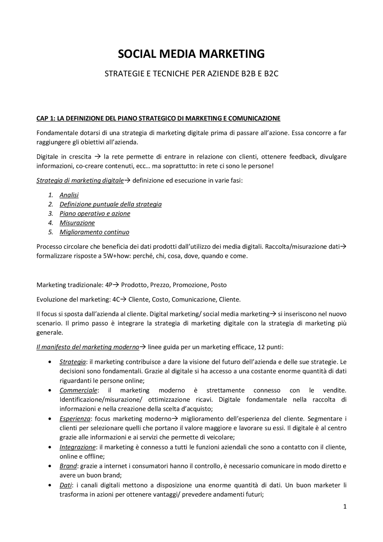 Social media marketing. Strategie e tecniche per aziende B2B e B2C ...