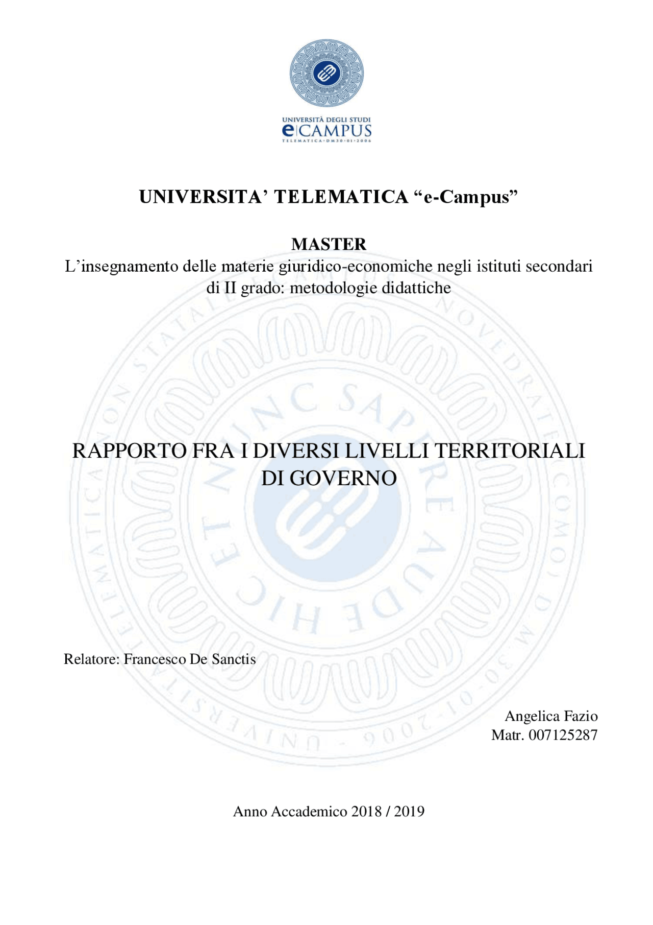 Tesi Master A 46 Ecampus Tesine Universitarie Di Diritto Pubblico tesi-master-a-46-ecampus-tesine-universitarie-di-diritto-pubblico