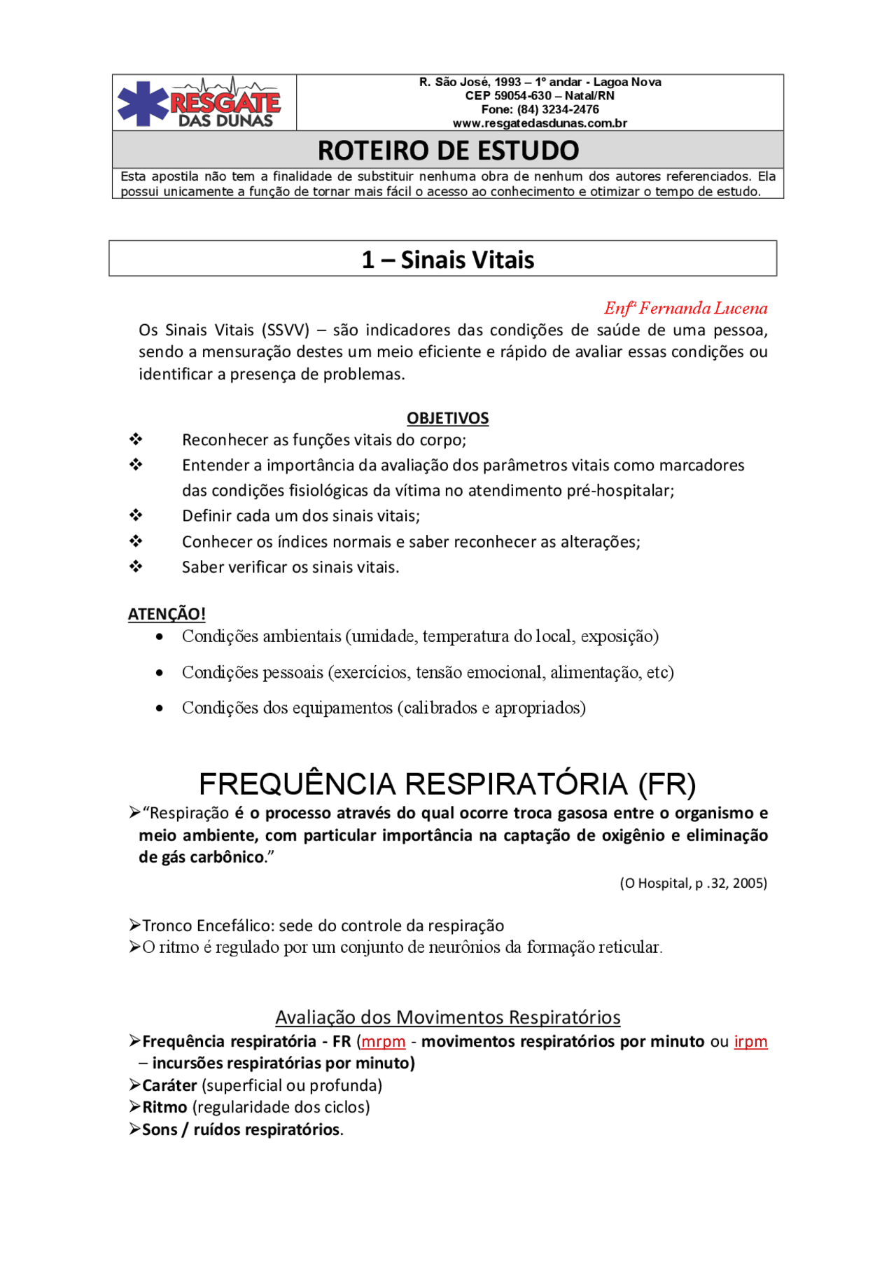 Exemplo De Anotação De Enfermagem Sinais Vitais - RETOEDU