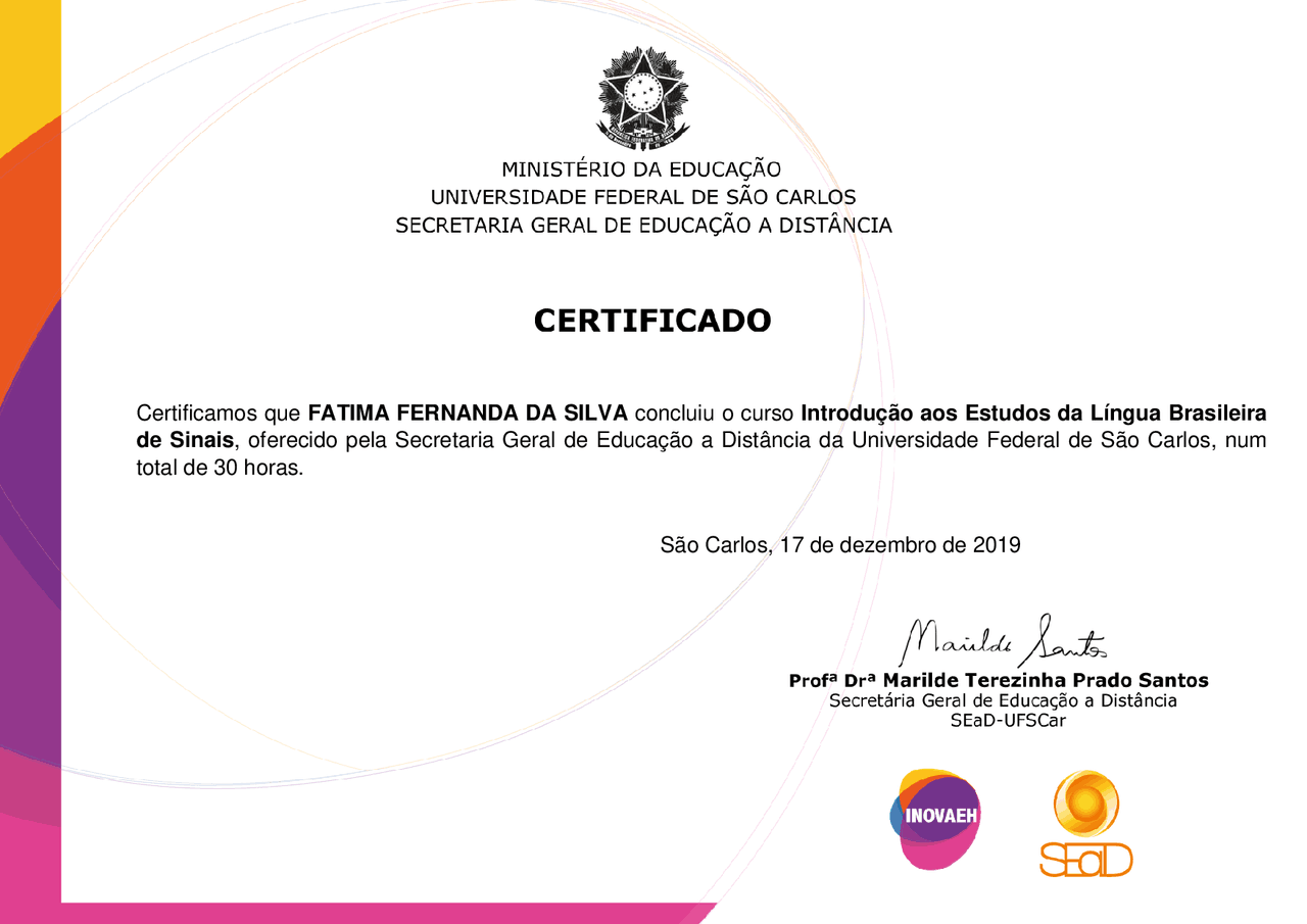 Enviei errado meu certificado affs - Docsity