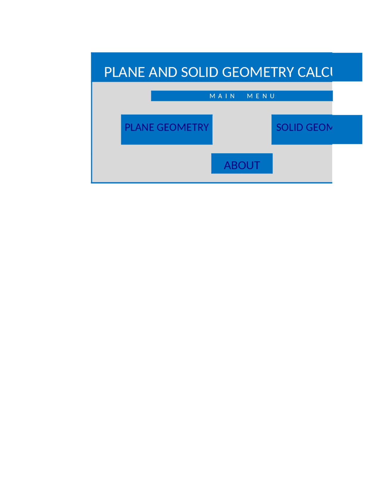 Geometry Calculator - Docsity