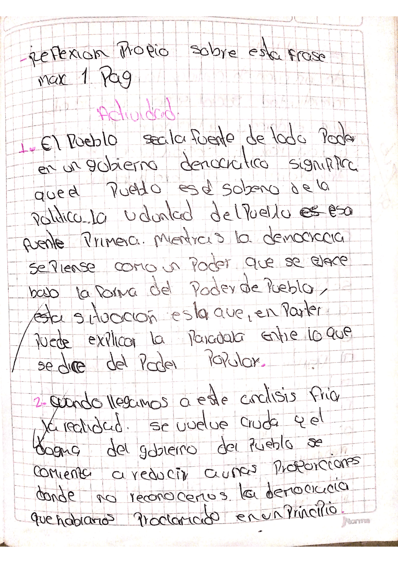 Poder constituyente, ramas del poder, sistema político Colombia - Docsity