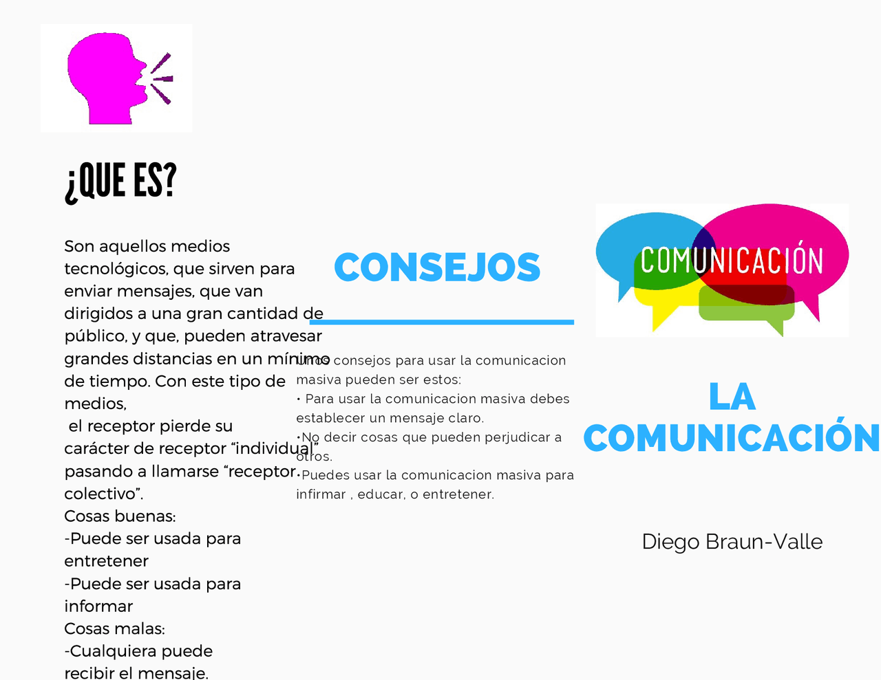 Comunico Communication in Spanish - Docsity