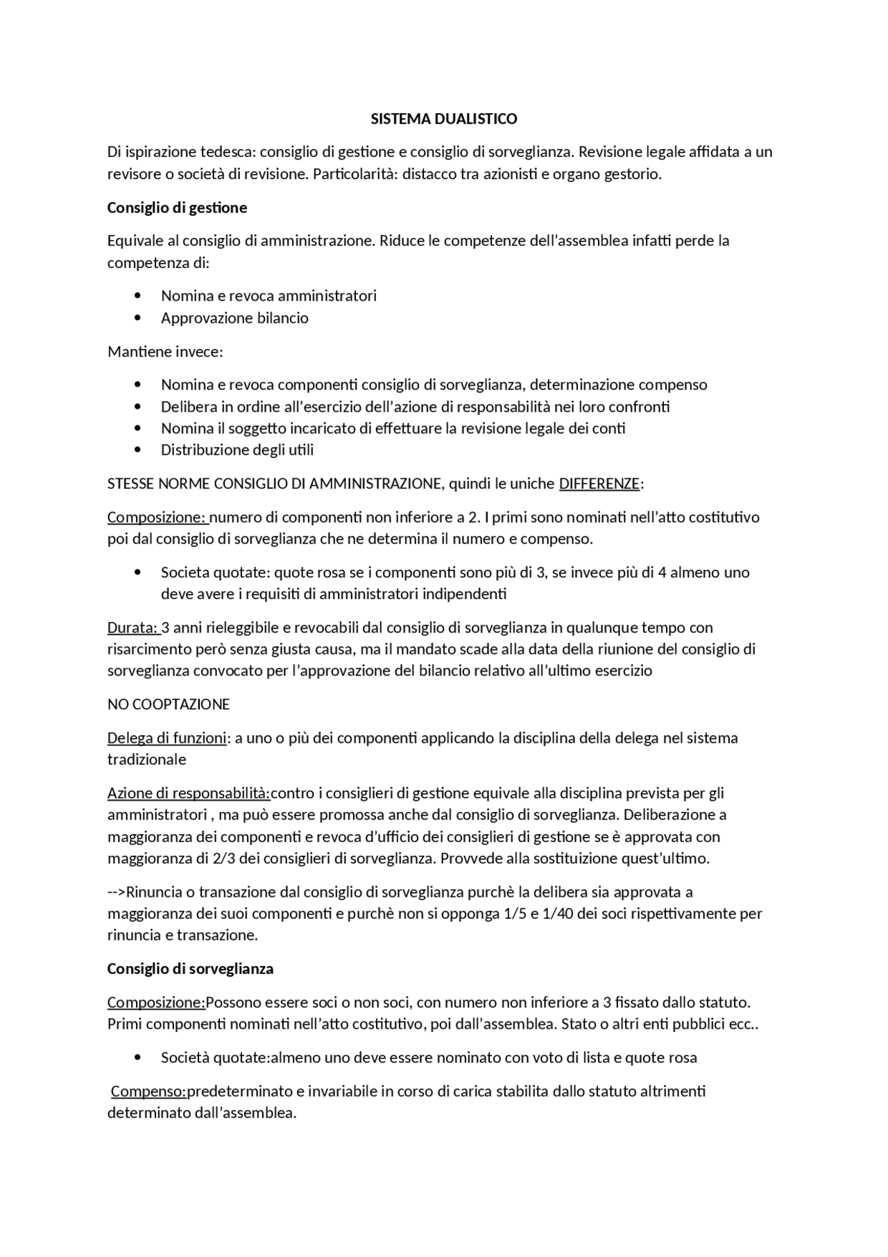 SISTEMA DUALISTICO E MONISTICO SOCIETA' Docsity SISTEMA DUALISTICO E MONISTICO SOCIETA' Docsity