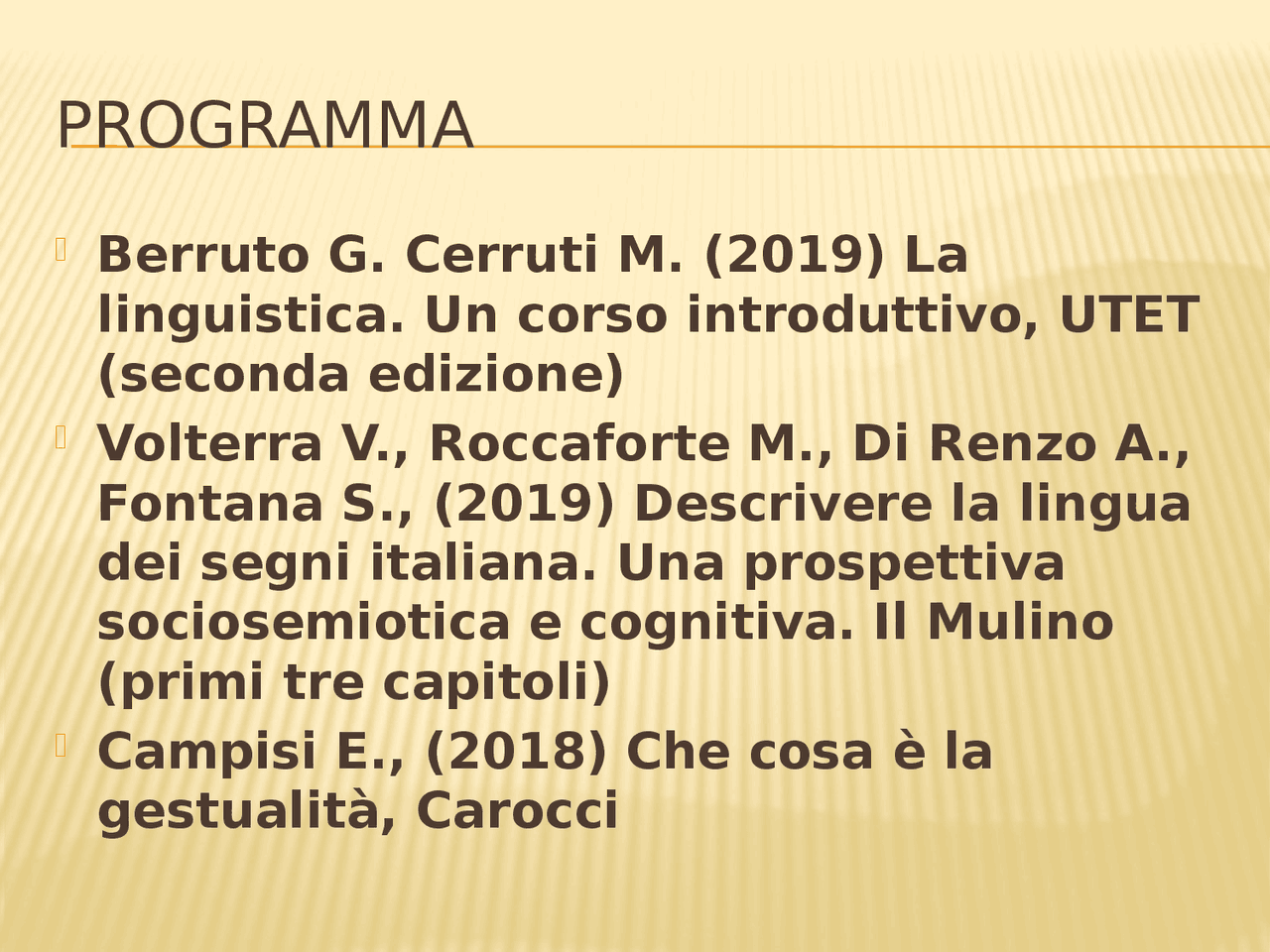 Linguistica generale un corso introduttivo - Docsity