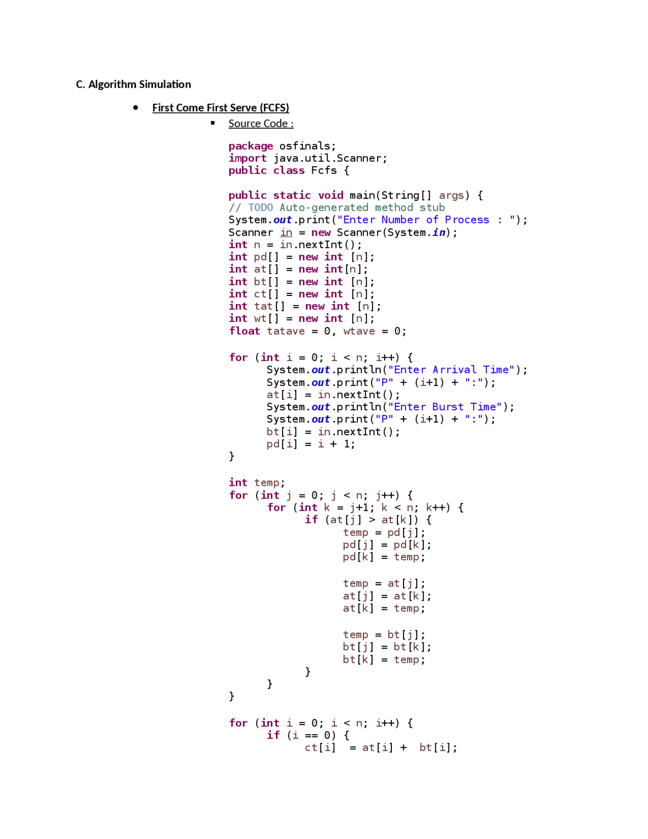 All types of algorithm in operating system - Docsity