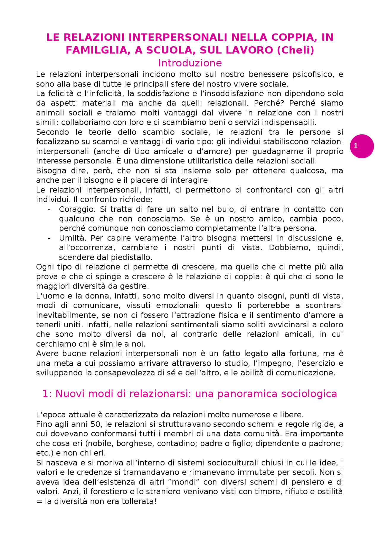Le Relazioni Interpersonali Nella Coppia In Famiglia A Scuola Sul 