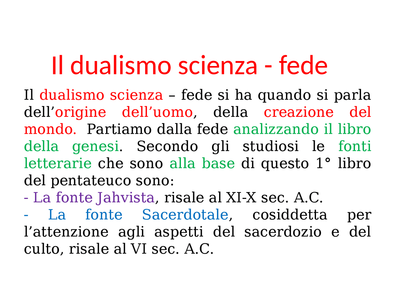 Rapporto scienza e fede Sintesi del corso di Religione Docsity Rapporto scienza e fede Sintesi del corso di Religione Docsity