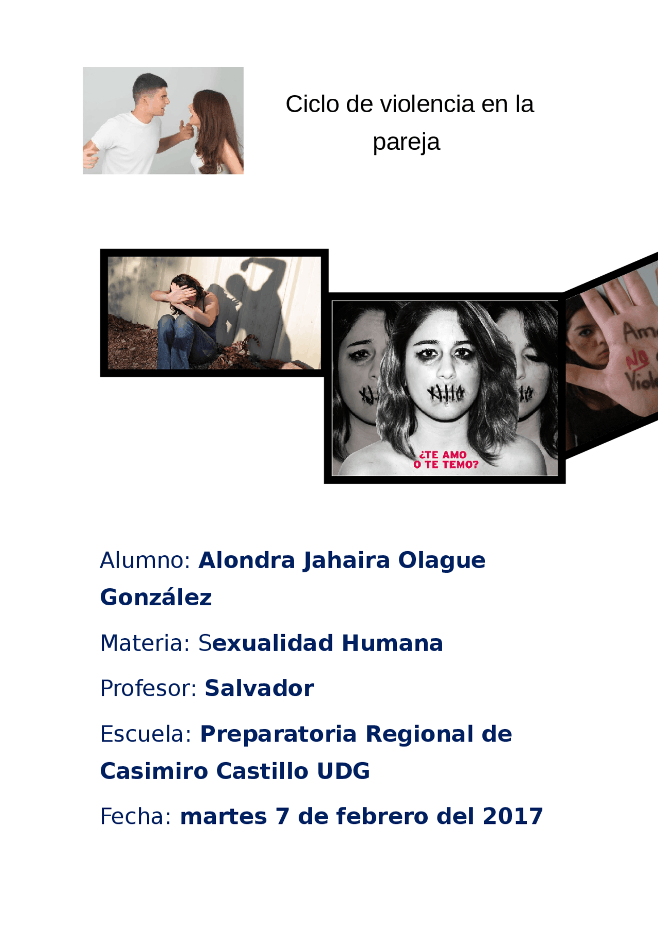 Ciclo de la Violencia en las Relaciones de Noviazgo: Fases y ...