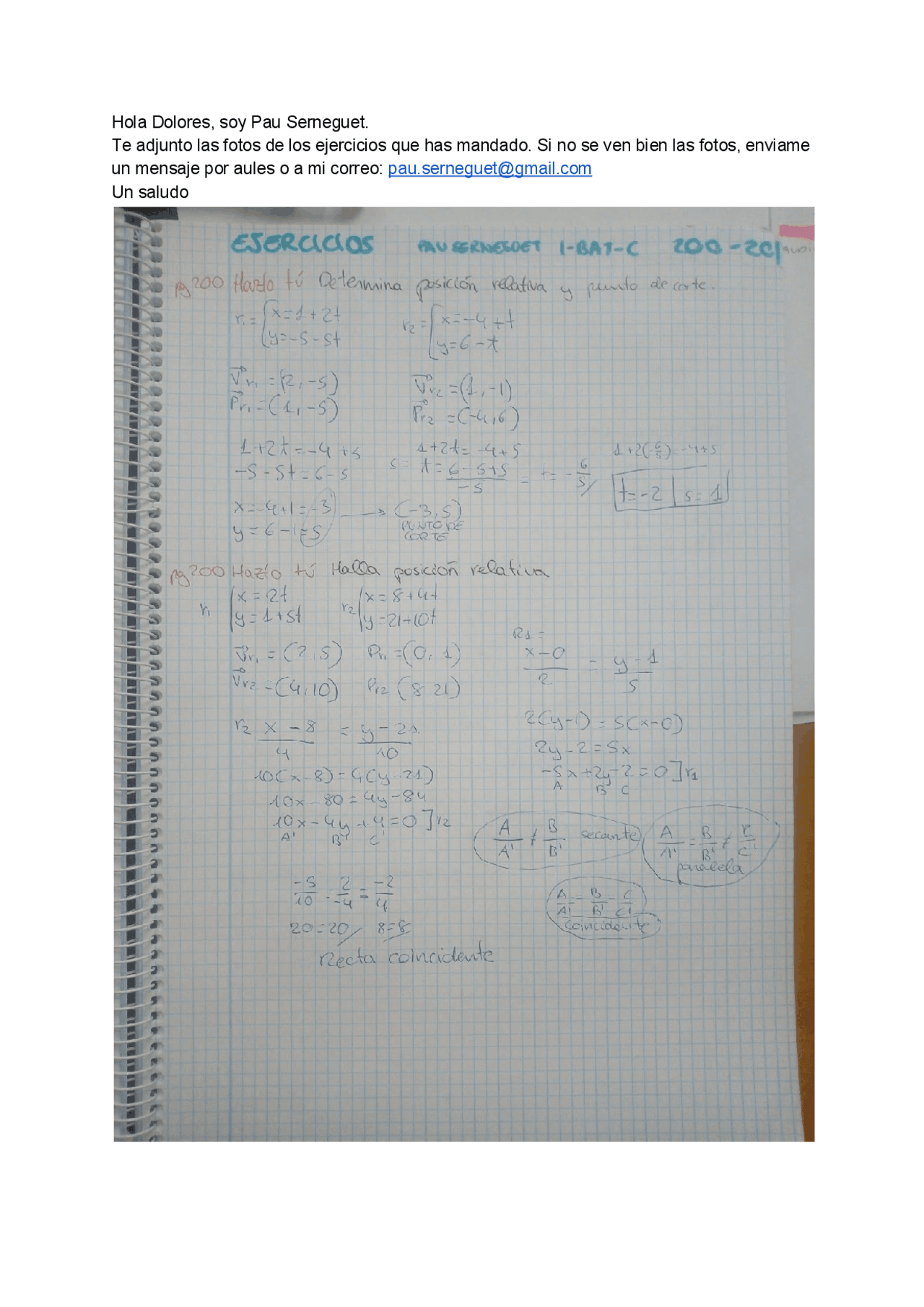 My math homework very hard - Docsity