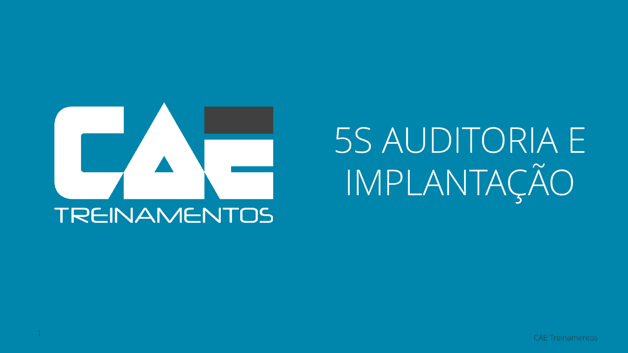 5S Checklist - Cae - Docsity