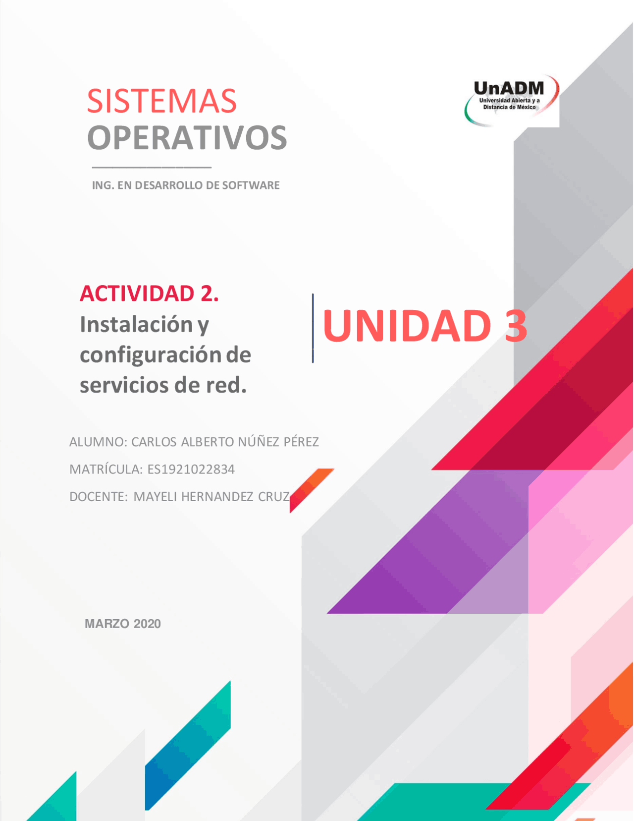SISTEMAS OPERATIVOS. - Docsity