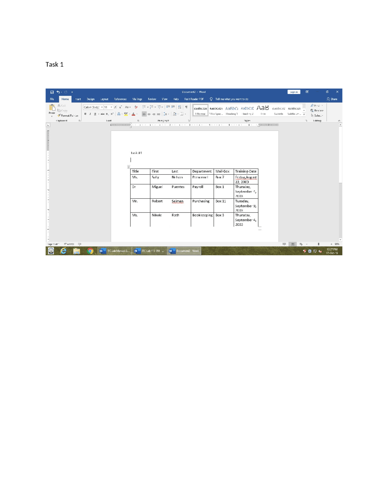Introduction To Computer LAB - Docsity
