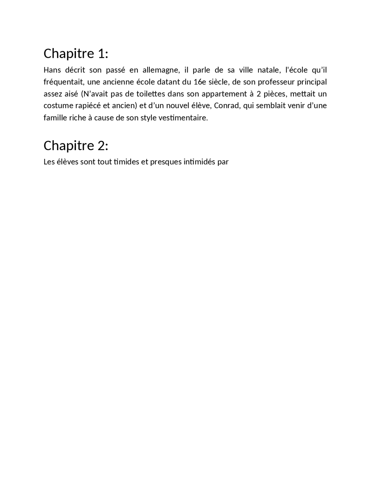 L Ami Retrouve Resume De Chaque Chapitre Résumé chap.1 l'ami retrouvé | Lecture notes French | Docsity