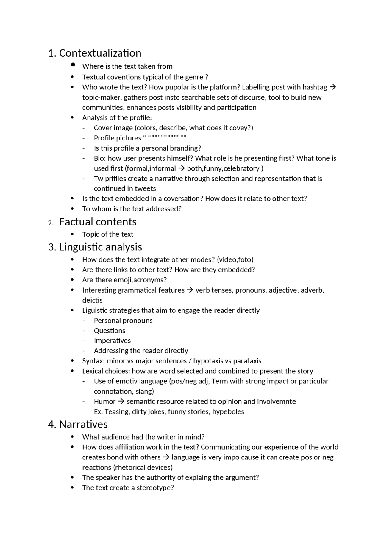 Contextualization blog - Docsity