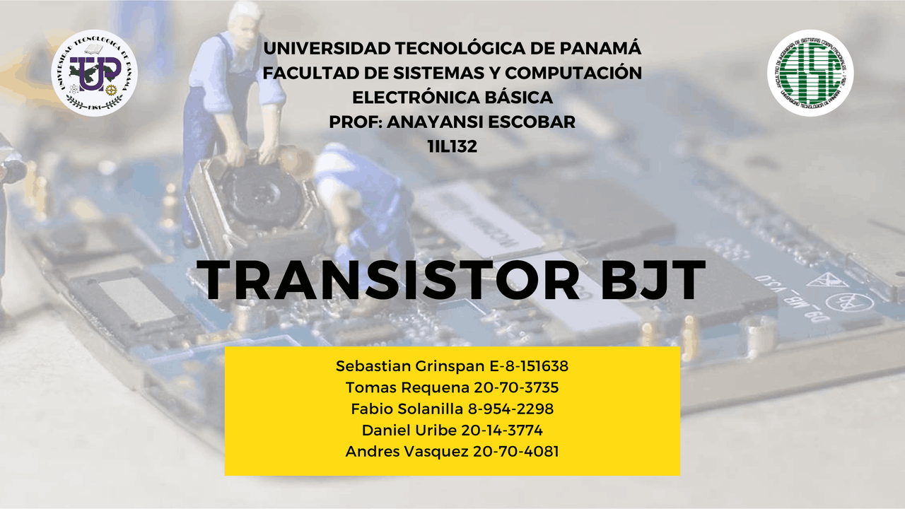 Transistor bjt teoria sobre el transistor bjt Docsity