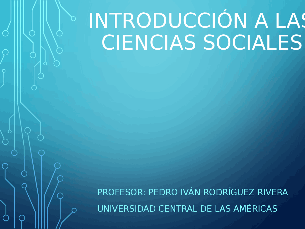 Introducción a la Ciencias Sociales - Docsity