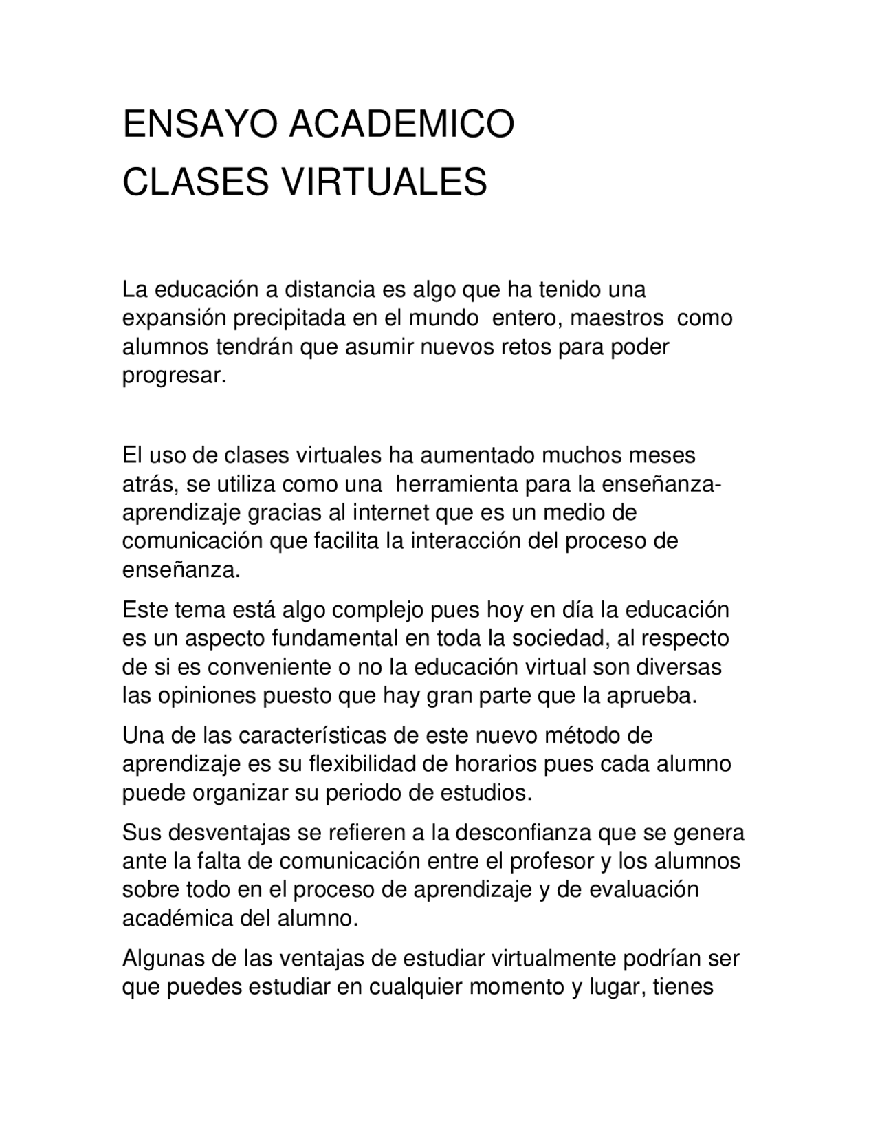 Ensayo Acad mico Clases Virtuales Docsity Ensayo Acad mico Clases Virtuales Docsity