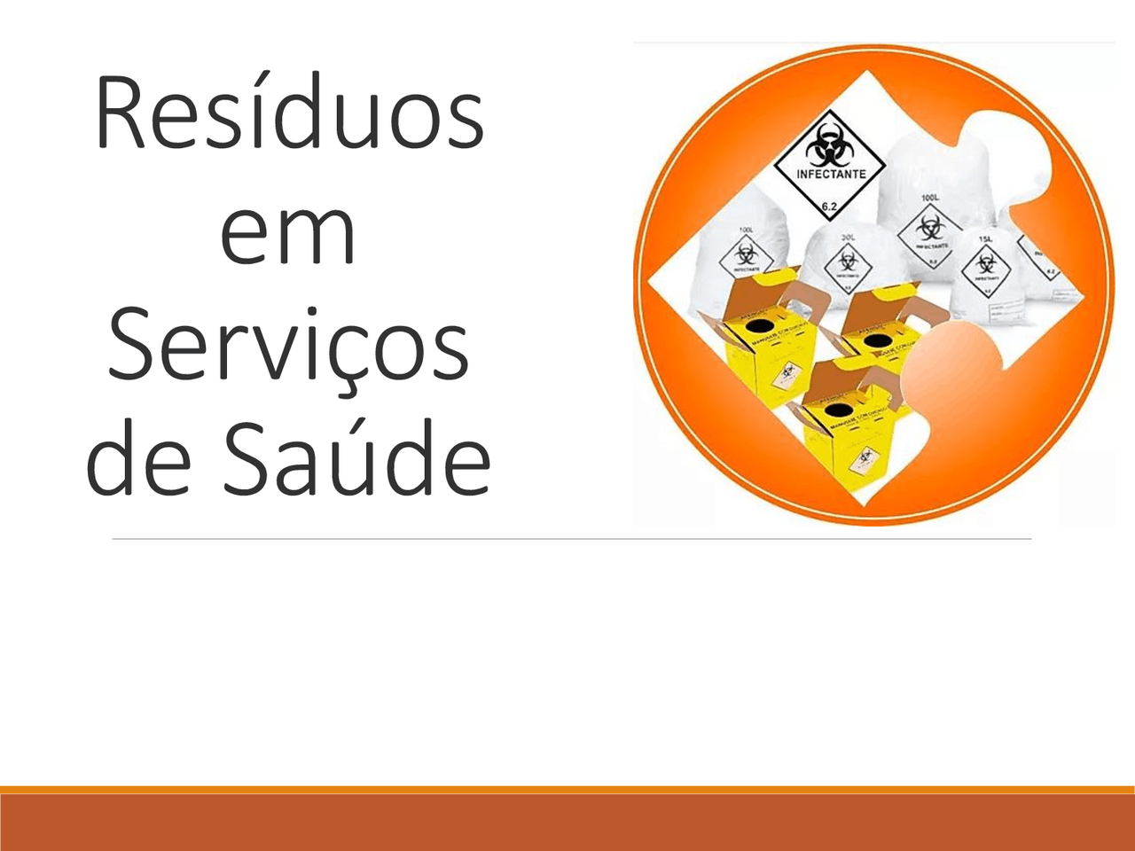 RESIDUOS EM SERVIÇOS DE SAUDE - Docsity