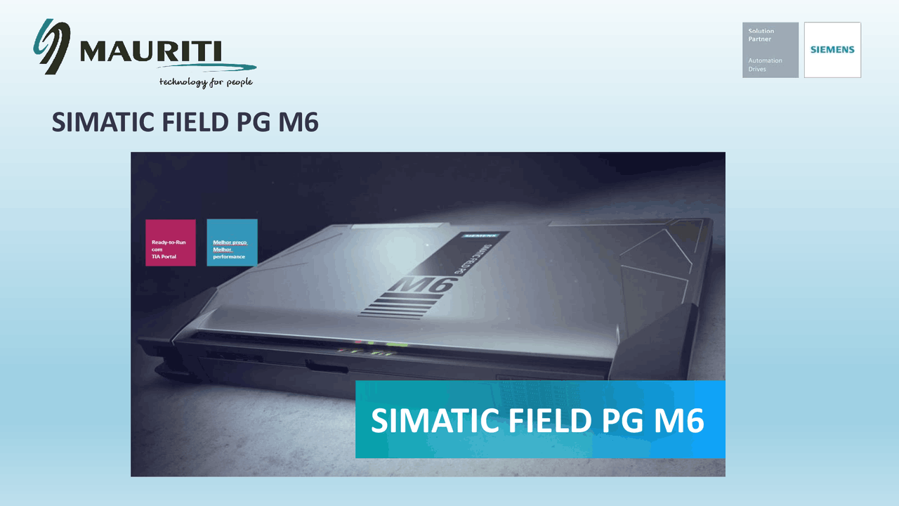 Simatic Field PG M6 - Notebook Industrial Siemens | Slides Automação ...