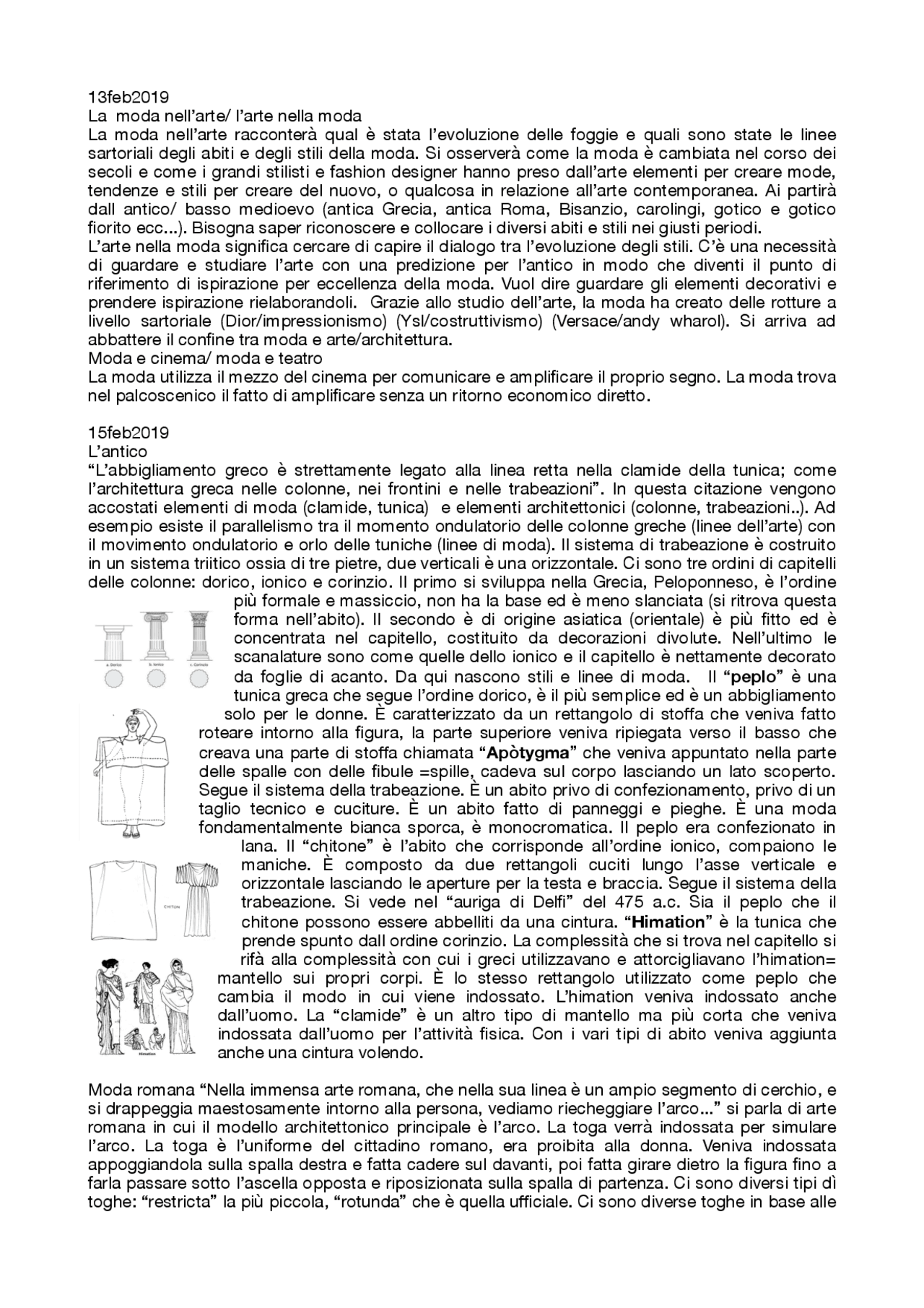 Storia del costume e della moda