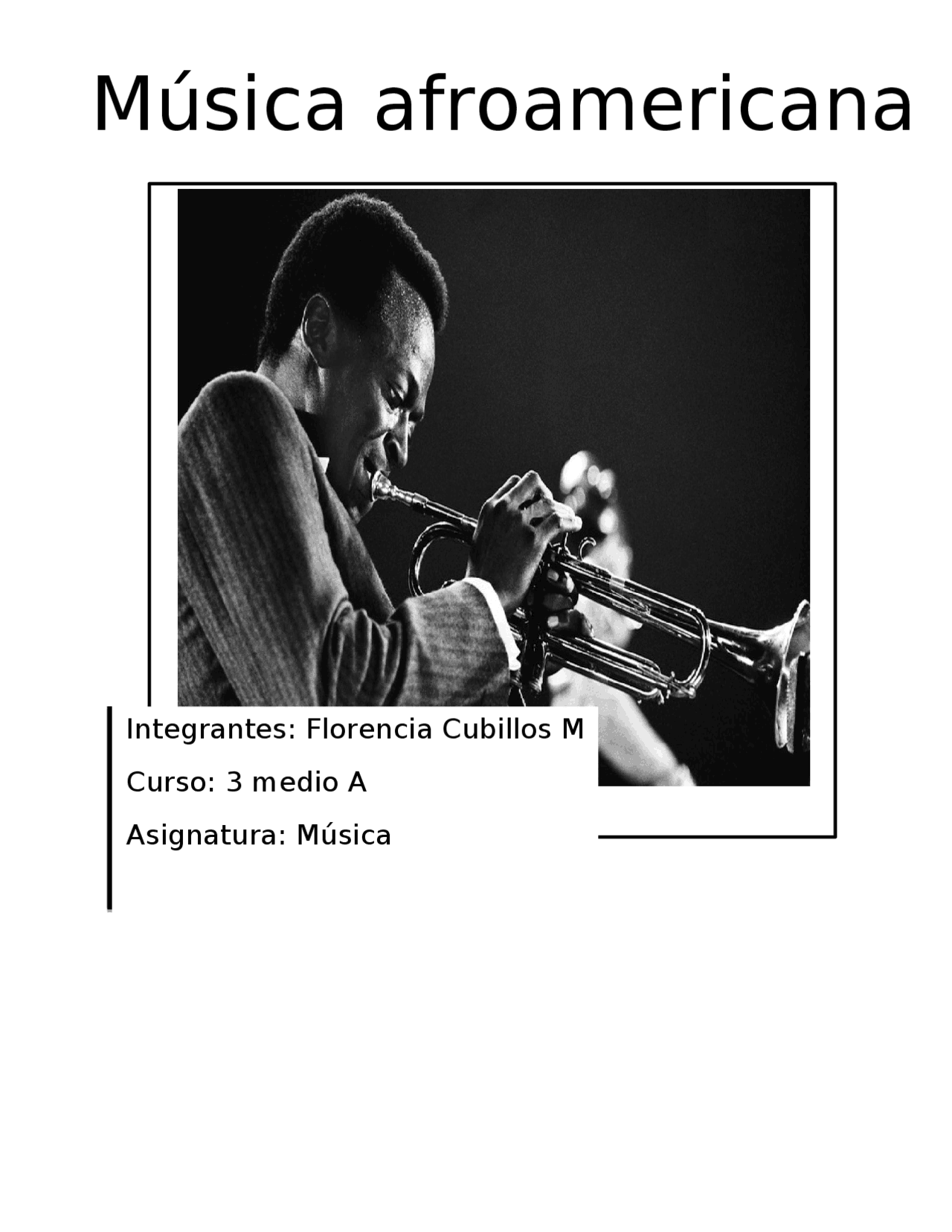 Musica afroamericana Docsity