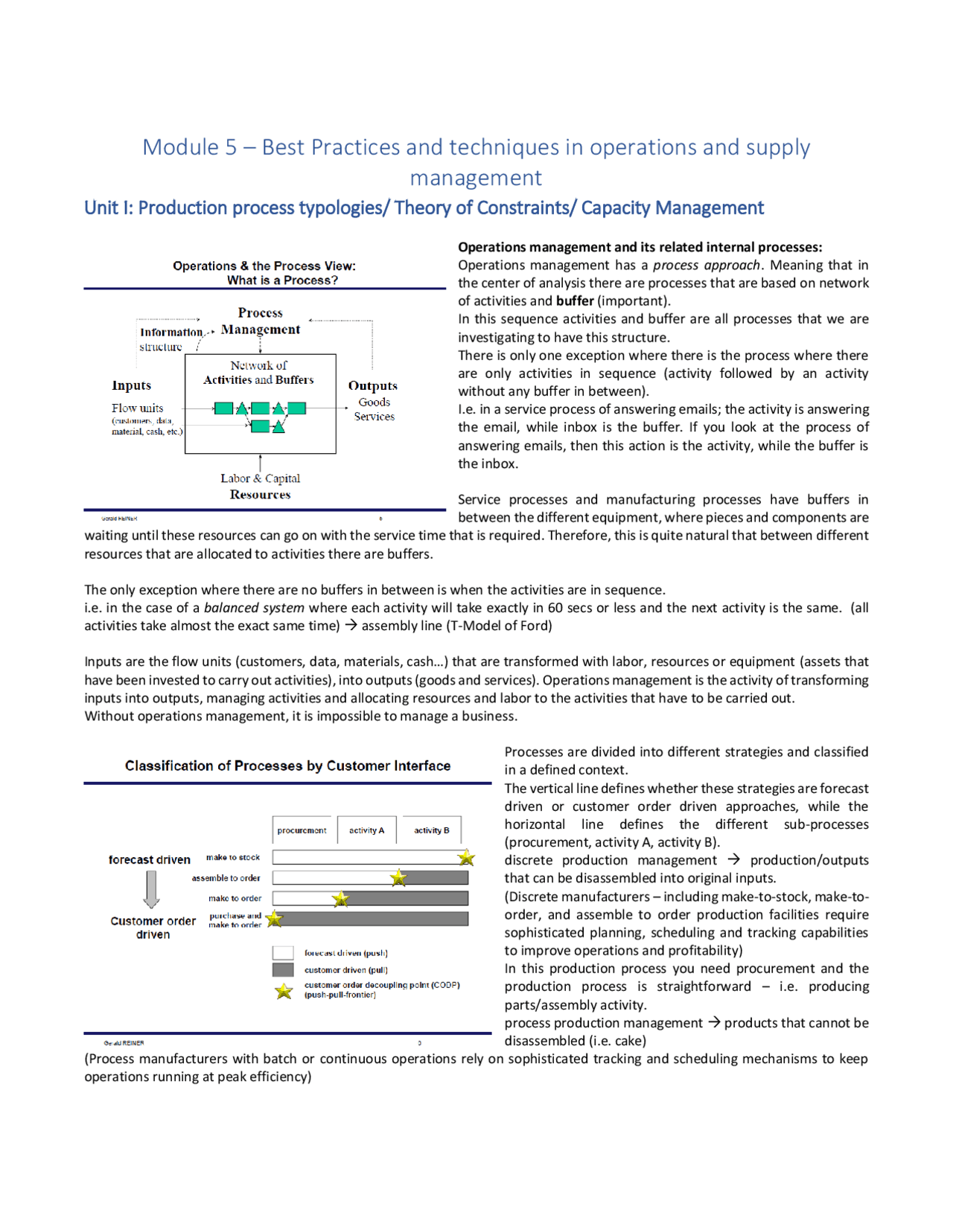 Logistics module 1 apuntes - Docsity
