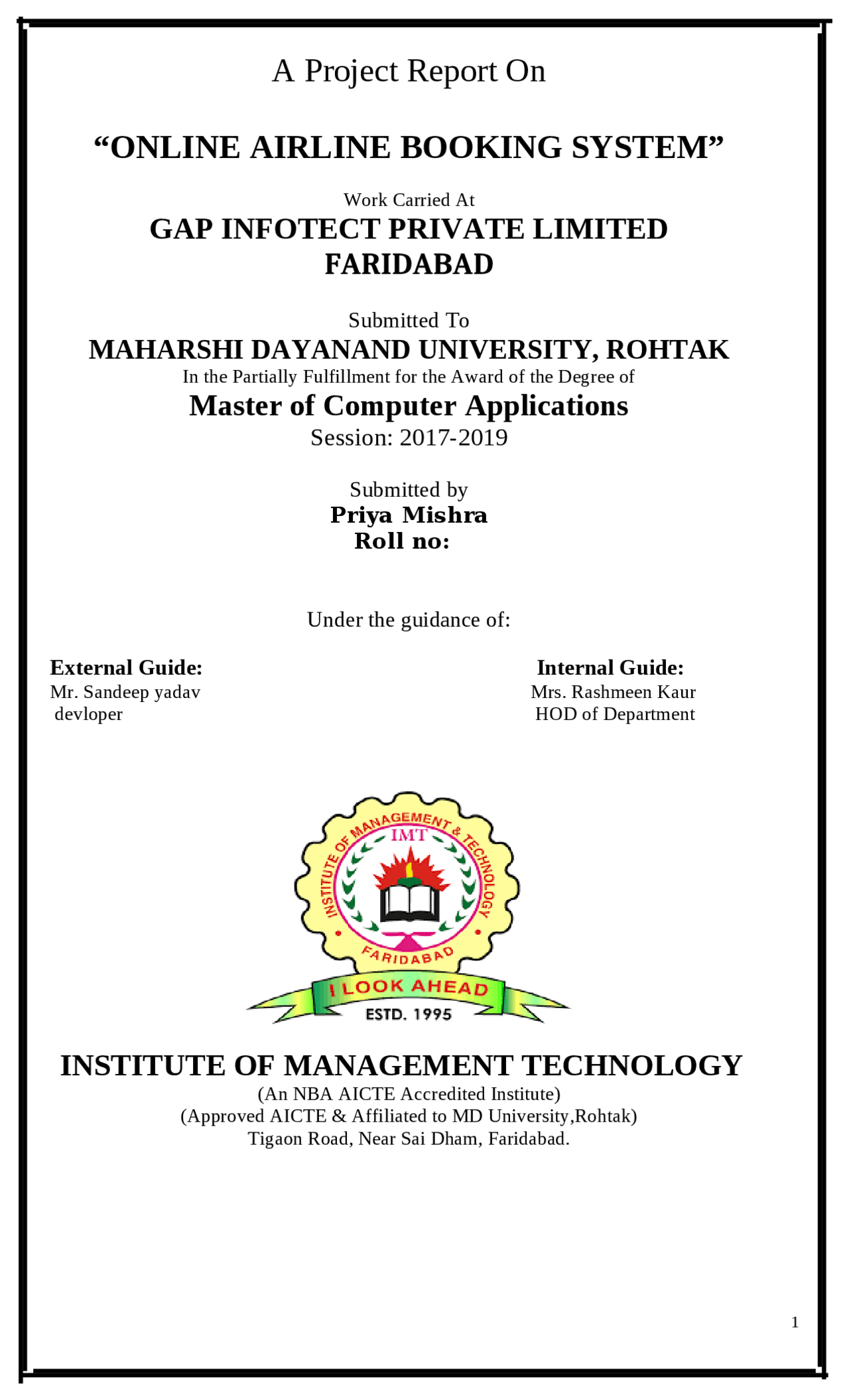 Web development with java project file - Docsity