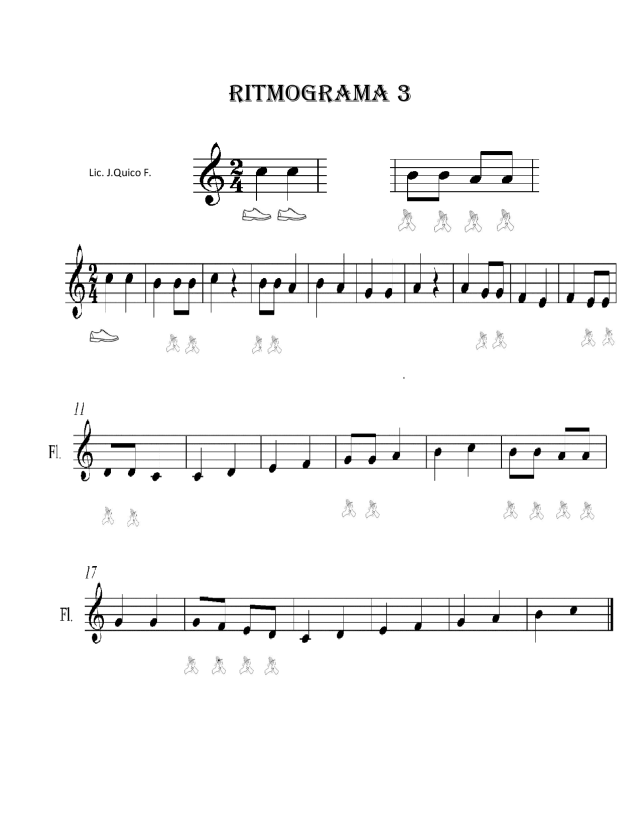 RITMOGRAMA 3 Lic. J.Quico F. | Apuntes de Análisis Musical | Docsity