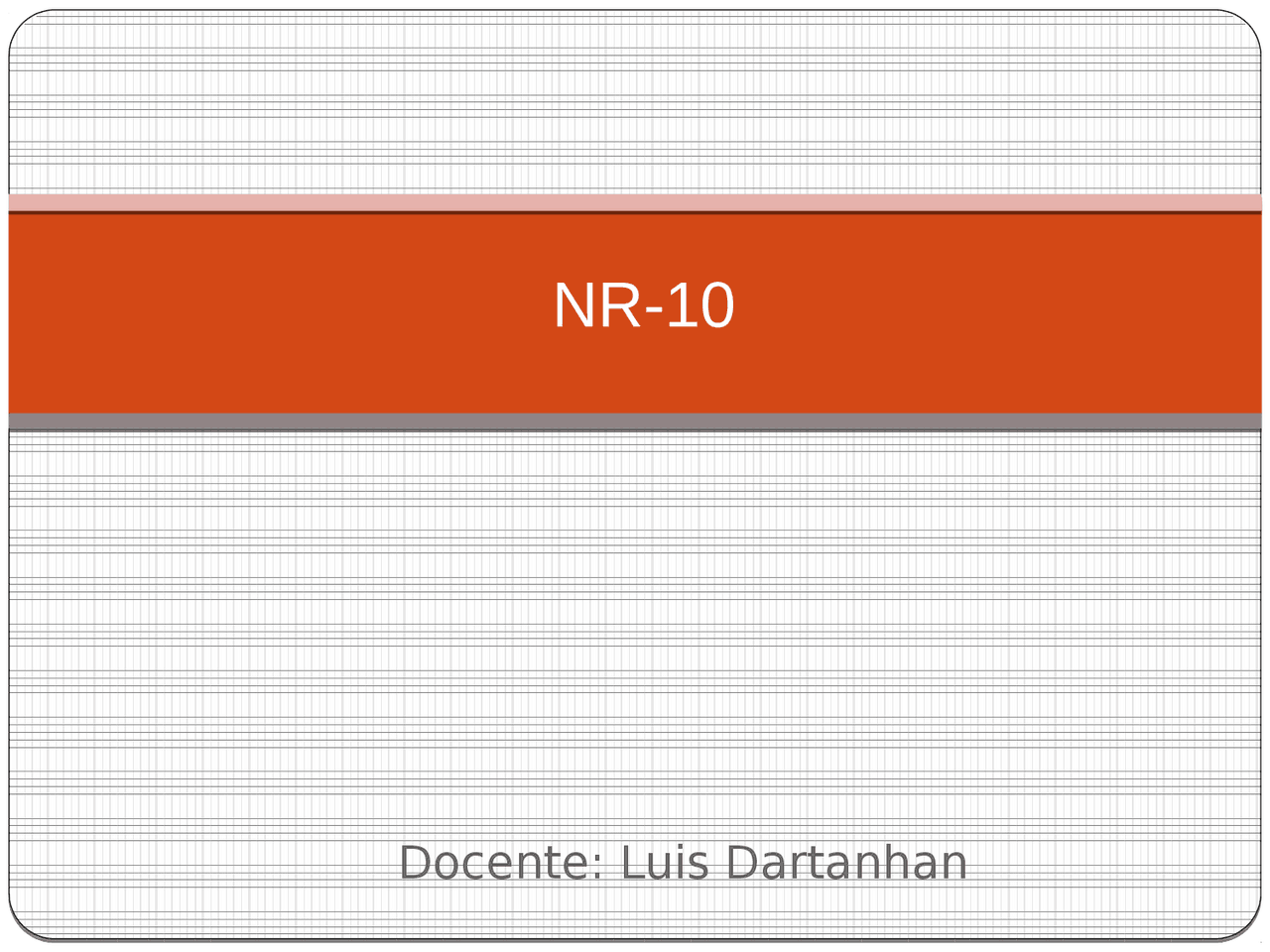 NR-10 Segurança em Instalações e Serviços em Eletricidade - Docsity