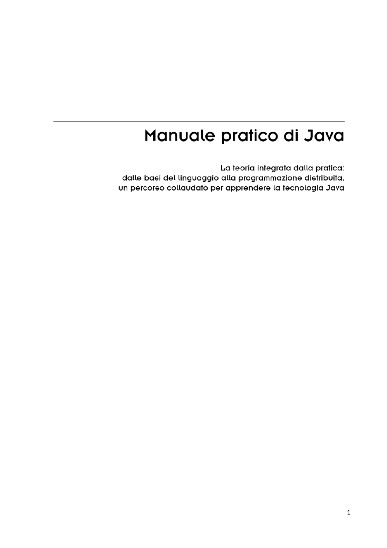 programando em java - programando em java - docsity... Programmazione in java | Appunti di Programmazione Java - Docsity