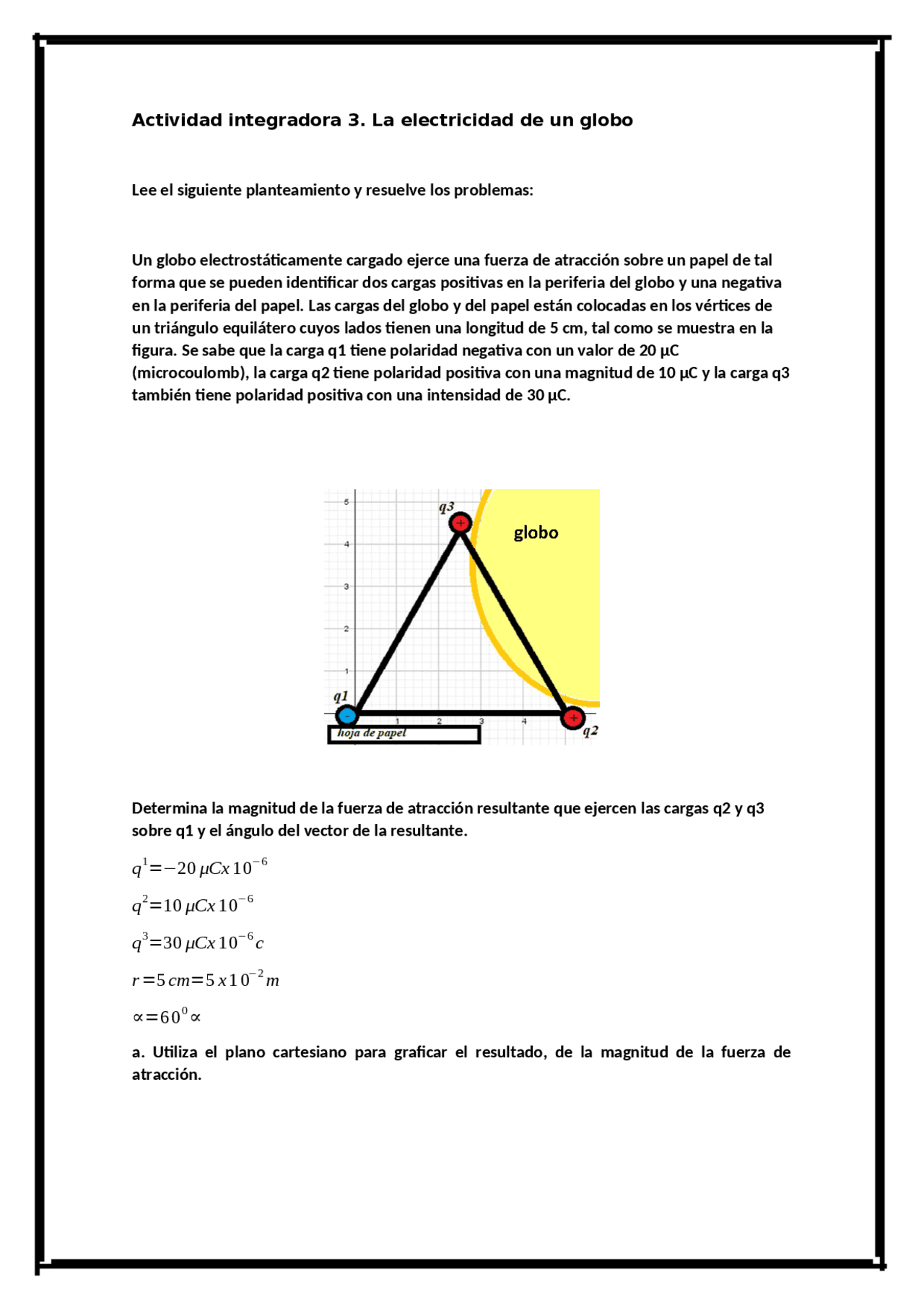 Modulo 12 actividad integradora 3 | Ejercicios de Matemáticas - Docsity