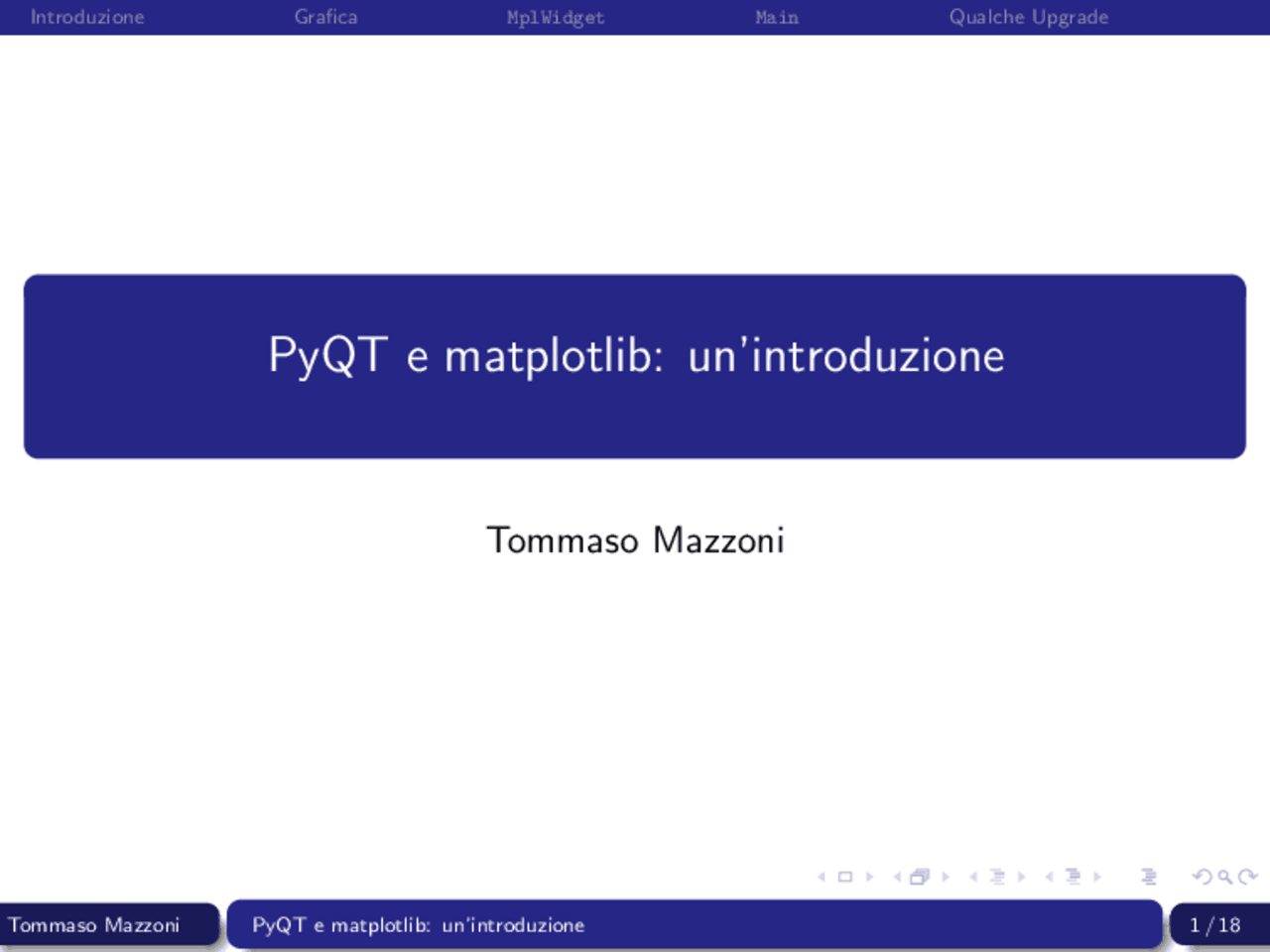 Introduzione a PyQT e Matplotlib | Guide, Progetti e Ricerche di ...