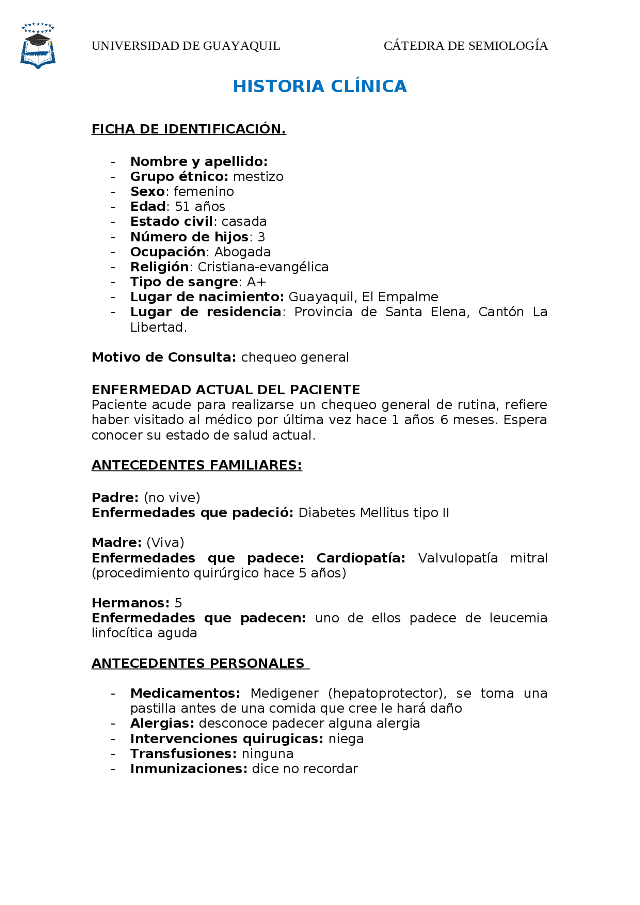 Historia clinicapaciente sano Tesis de Semiología Docsity Historia clinicapaciente sano Tesis de Semiología Docsity