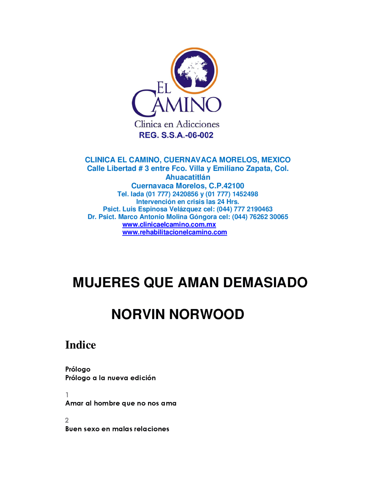 Como Tratar A Un Hombre Emocionalmente Inaccesible Documento acerca de la carrera de psicología - Docsity