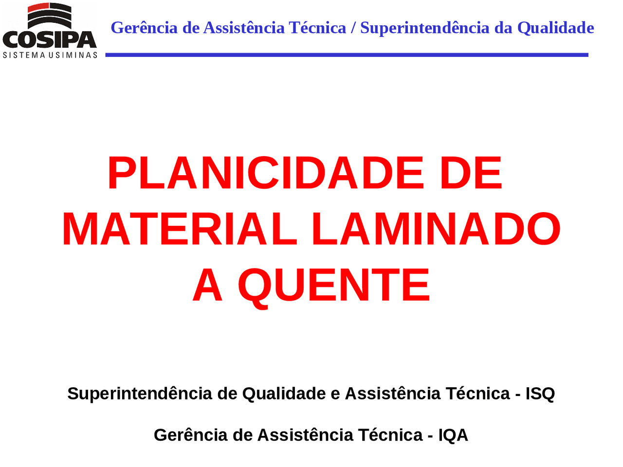 Apresentação sobre planicidade - Docsity