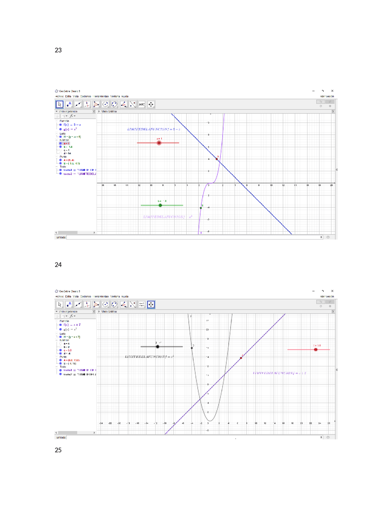 Geogebra graficas de calculo - Docsity