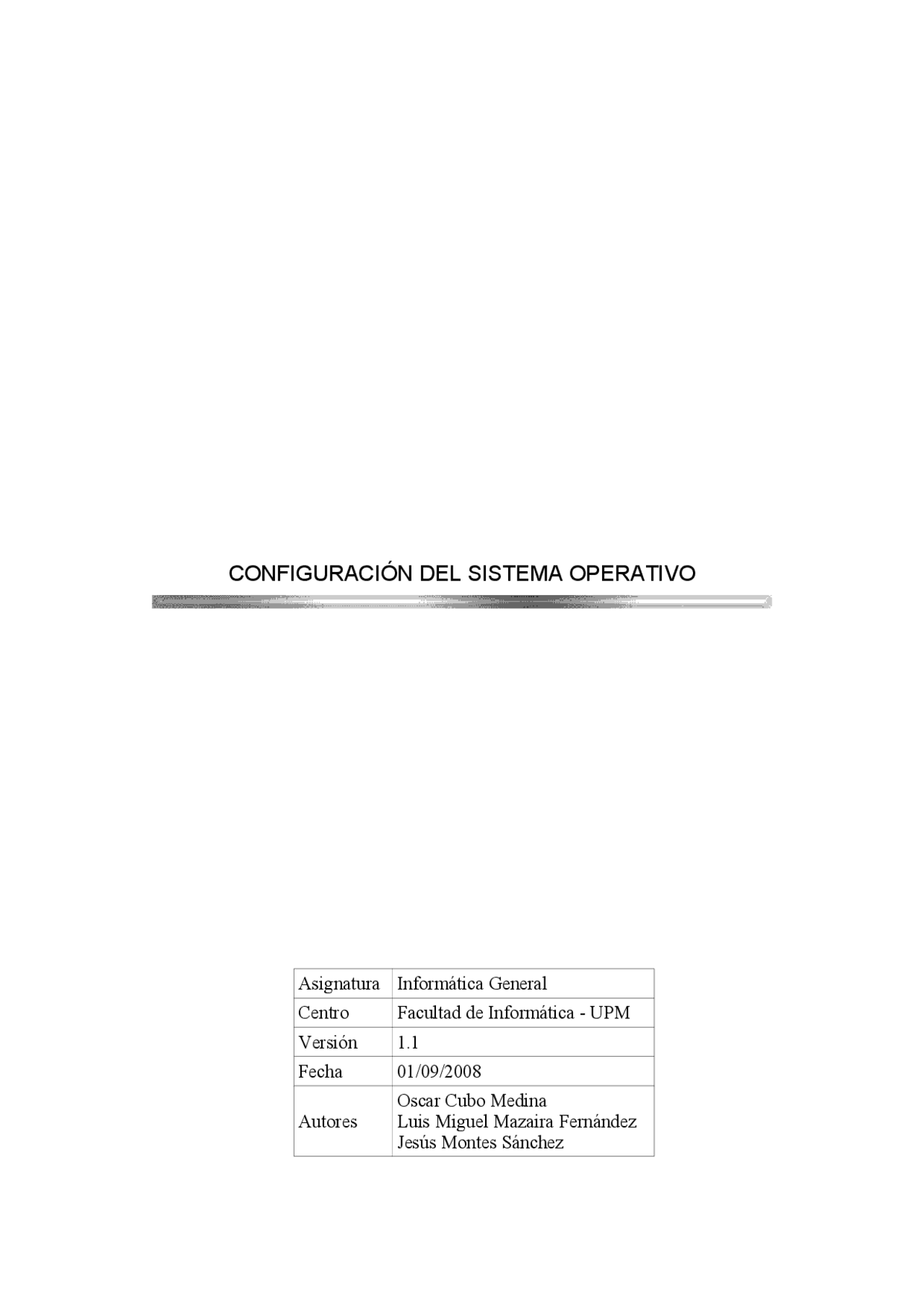 Sistema operativo caracteristicas ,tipo - Docsity