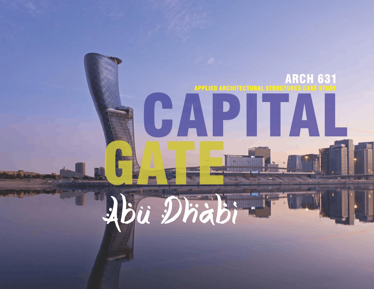 Edificio capital gate Docsity