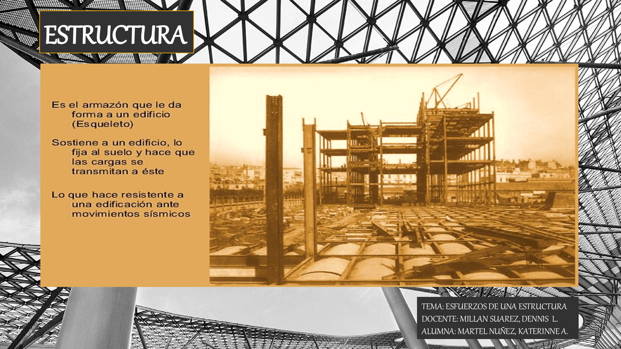 TIPOS DE ESTRUCTURA EN ARQUITECTURA - Docsity
