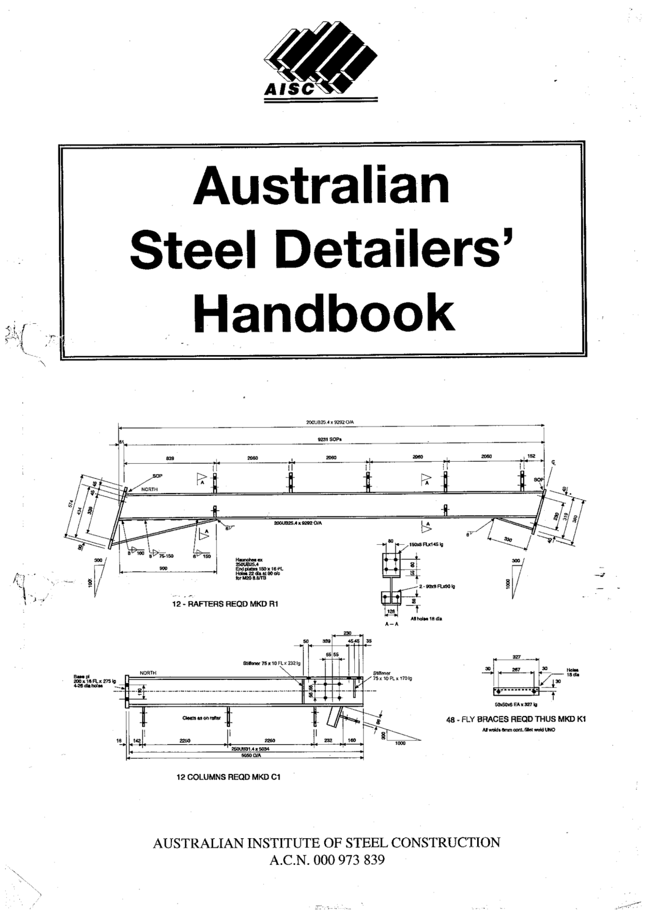 Steel Detailing Handbook Australia Guide Progetti E Ricerche Di Disegno Tecnico