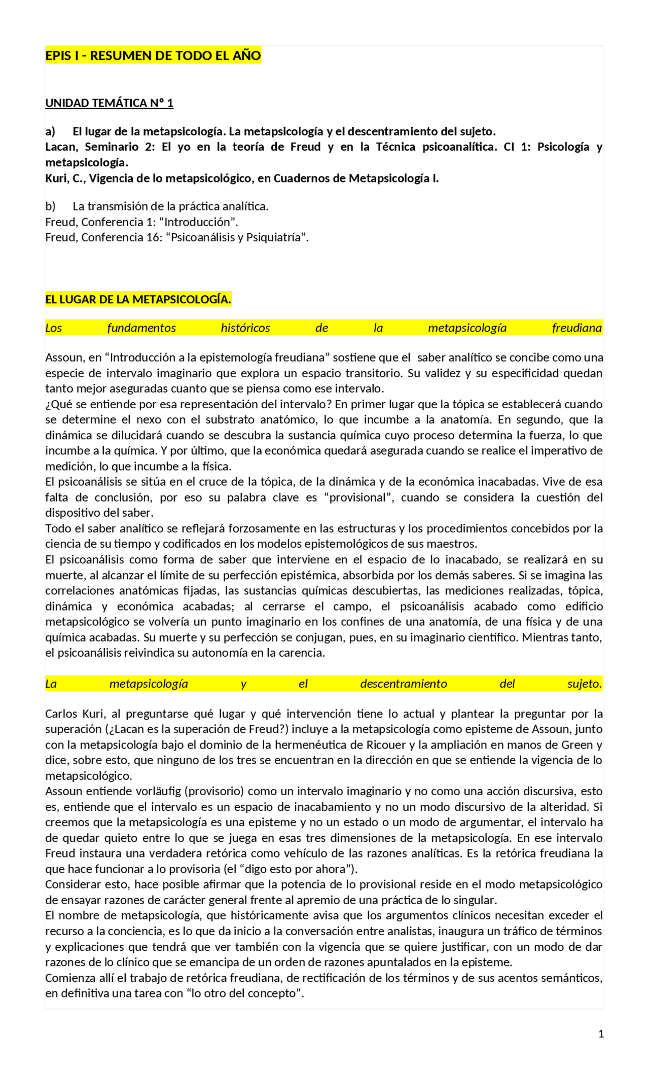 Desarrollo Contemporaneo Resumen Docsity