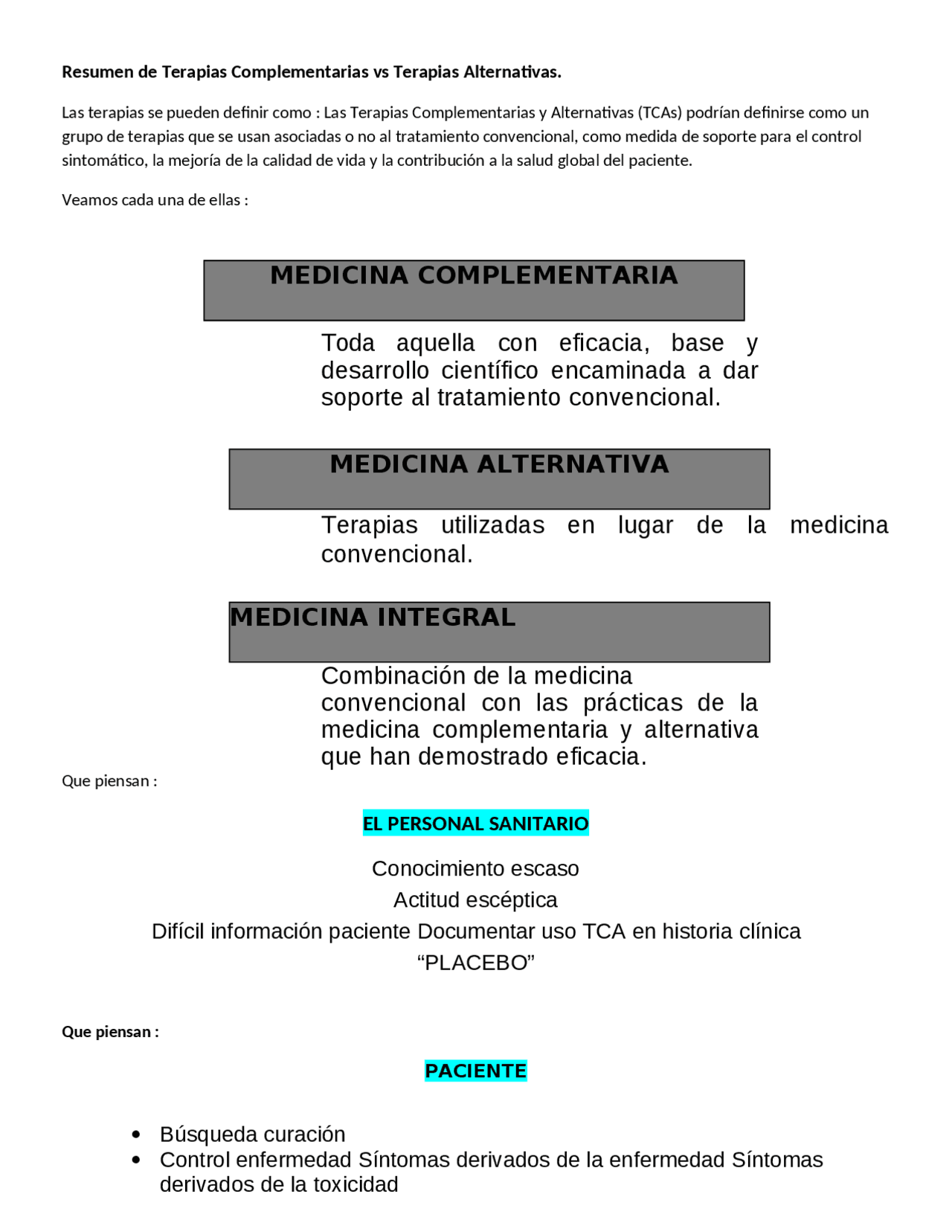 Terapias alternativas Docsity Terapias alternativas Docsity