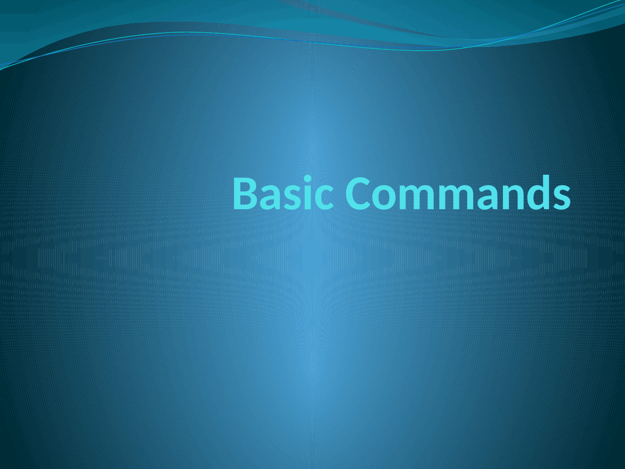 BASIC COMMAND OF SQL - Docsity