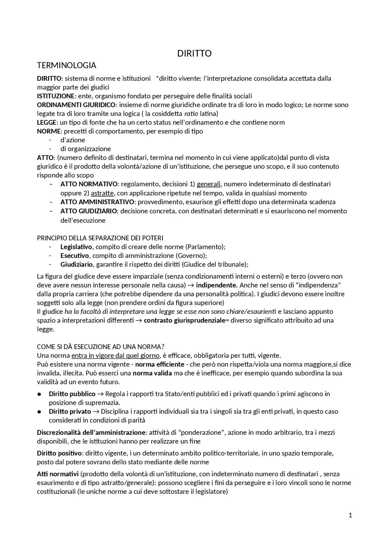 Diritto dei Beni Culturali e del Paesaggio Docsity