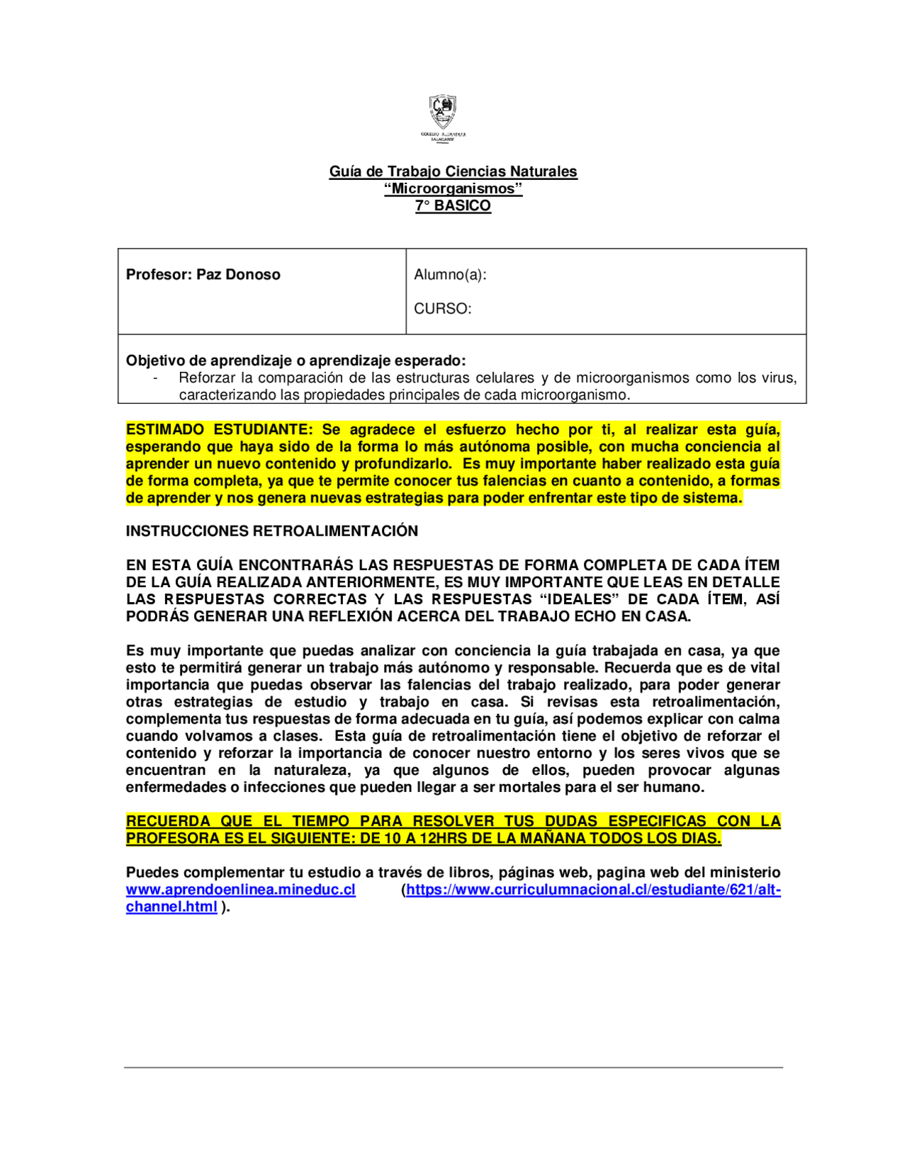 Microbiologia - Microorganismos | Guías, Proyectos, Investigaciones de  Microbiología | Docsity