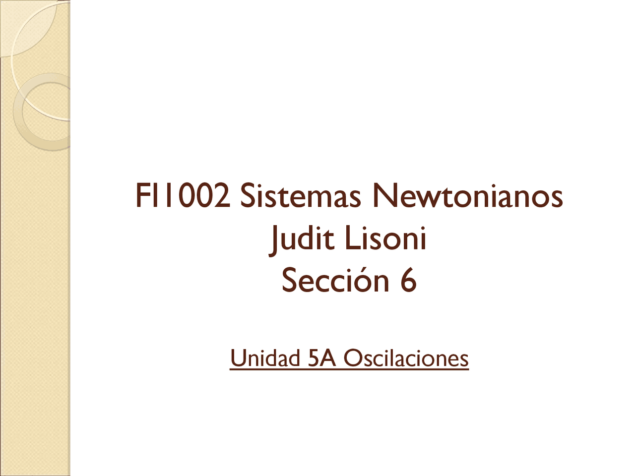 Oscilaciones taller de fisica Docsity