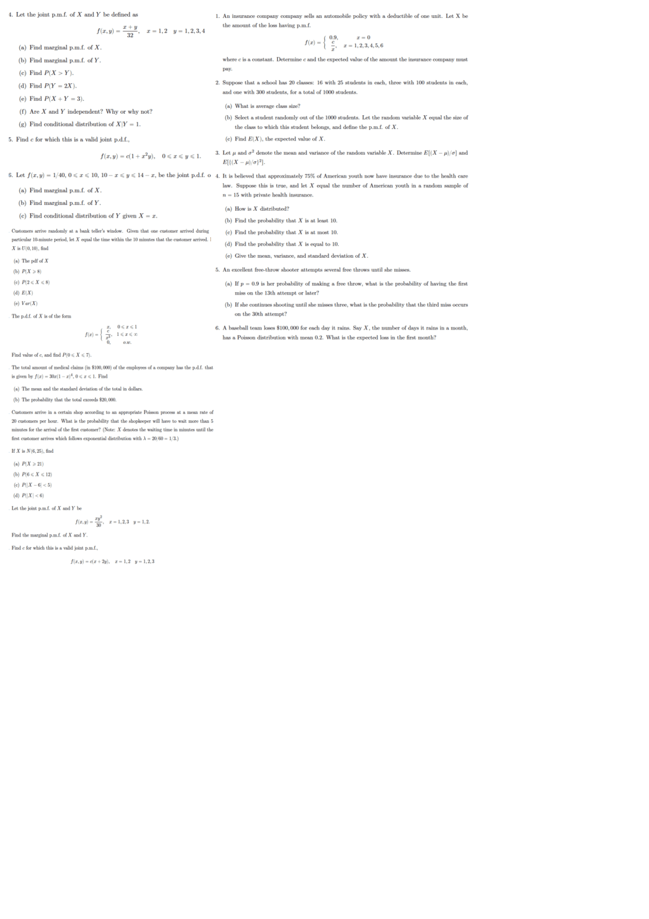 Intro to Statistics Cheat Sheet - Docsity