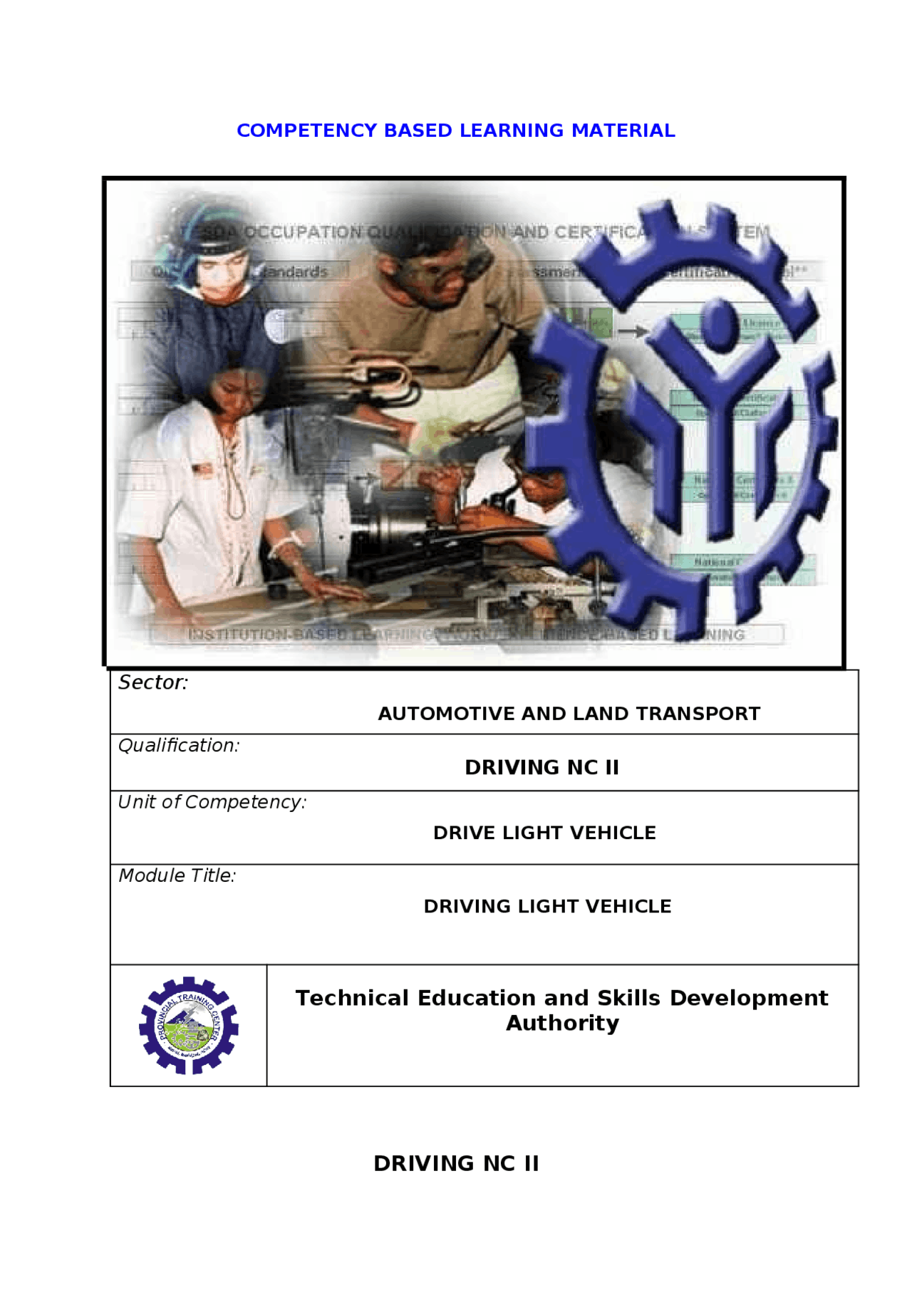 It is all about driving skills | Essays (high school) Earth science |  Docsity