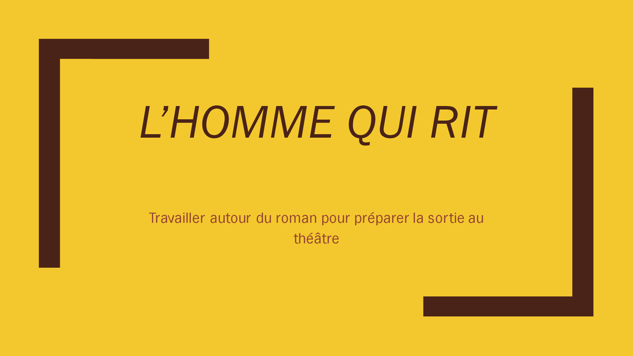L Homme Qui Rit V Hugo Resume Personnages Et Themes Docsity
